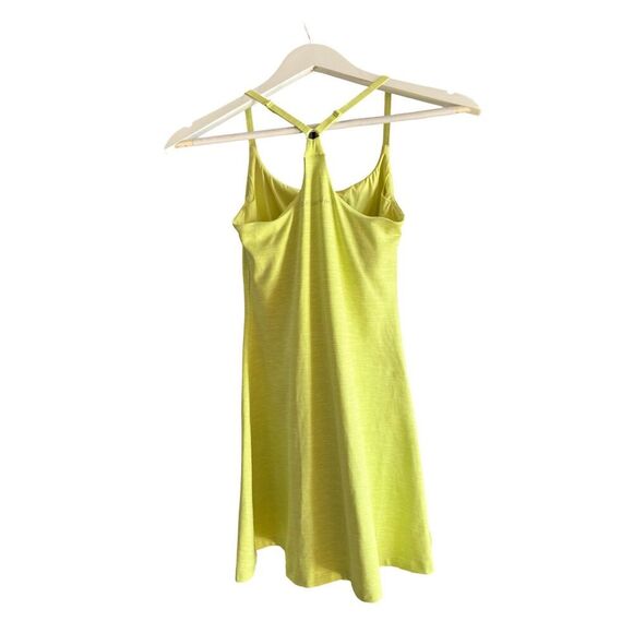Outdoor Voice NWOT Exercise Mini Dress in Margarita Neon Yellow - Picture 3 of 11